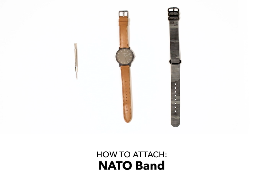 How to Install the Adjustable Single Pass Nato Strap - Tutorial 