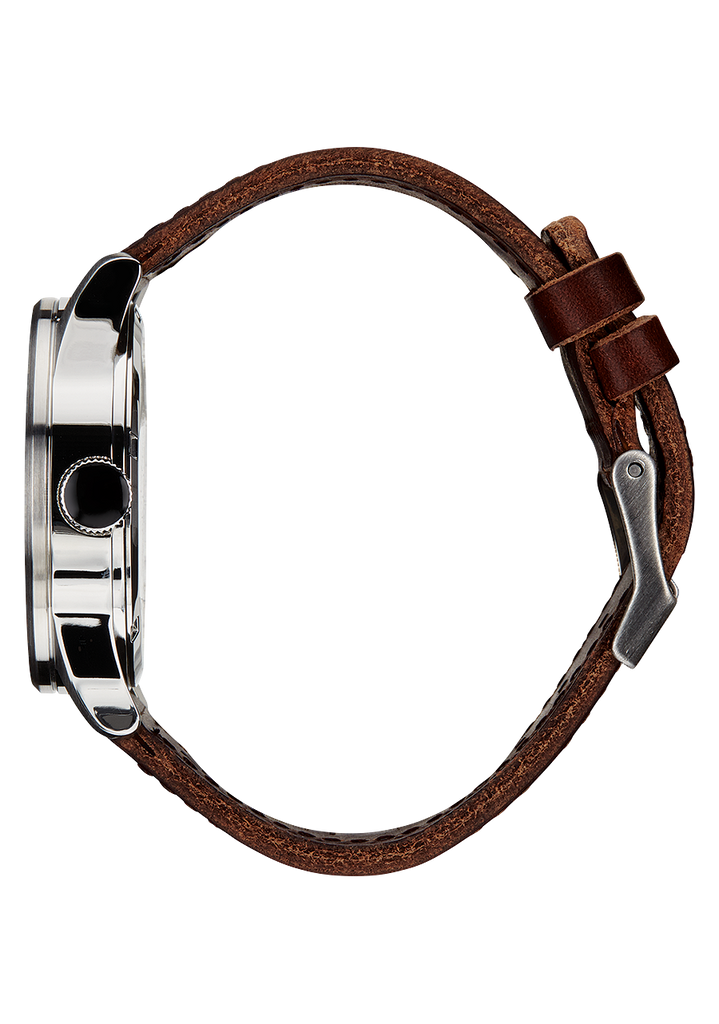 Sentry Leather - Blue / Brown