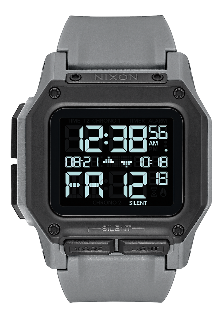 Regulus Watch | All Gunmetal | Digital – Nixon US