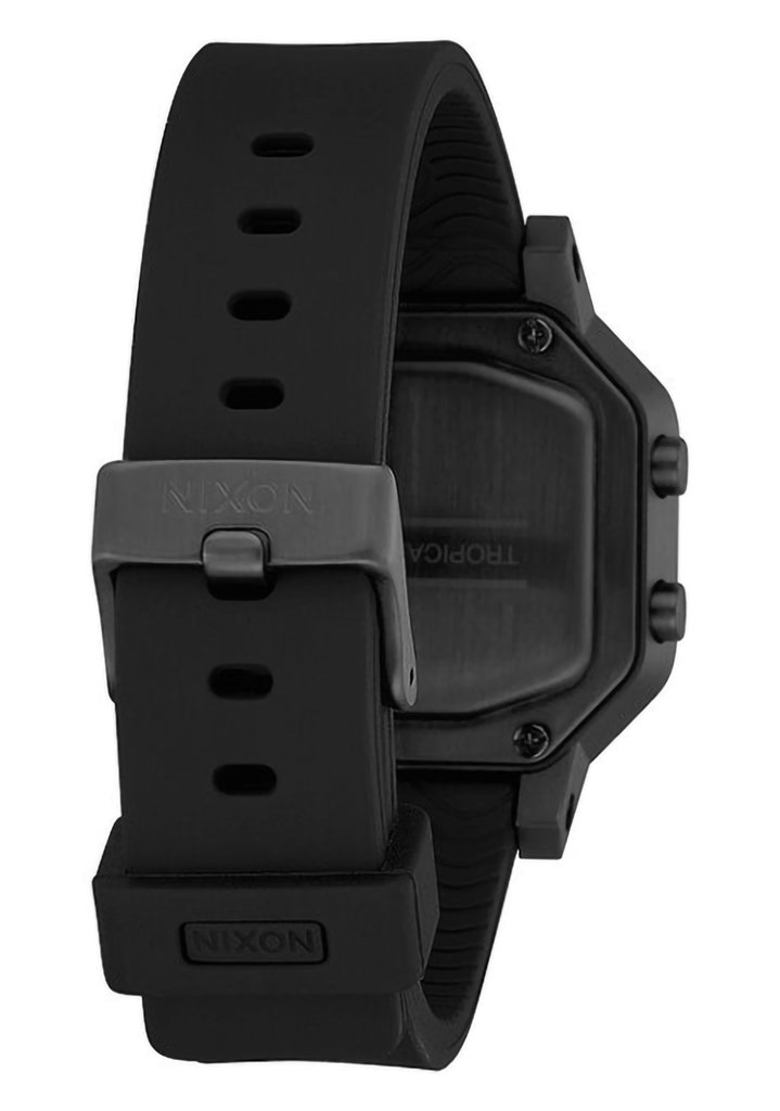 Siren Stainless Steel Watch | All Black | Digital – Nixon US