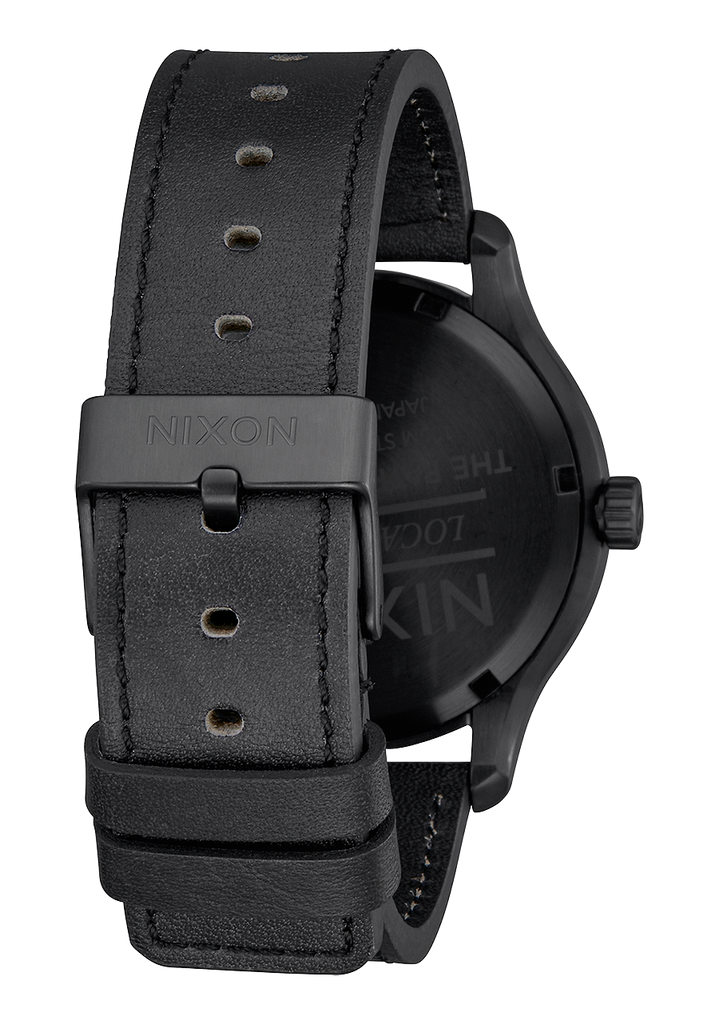 Nixon Patrol Leather / BLACK 腕時計-