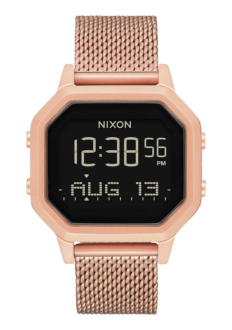 Siren Milanese Watch All Rose Gold Digital Nixon US