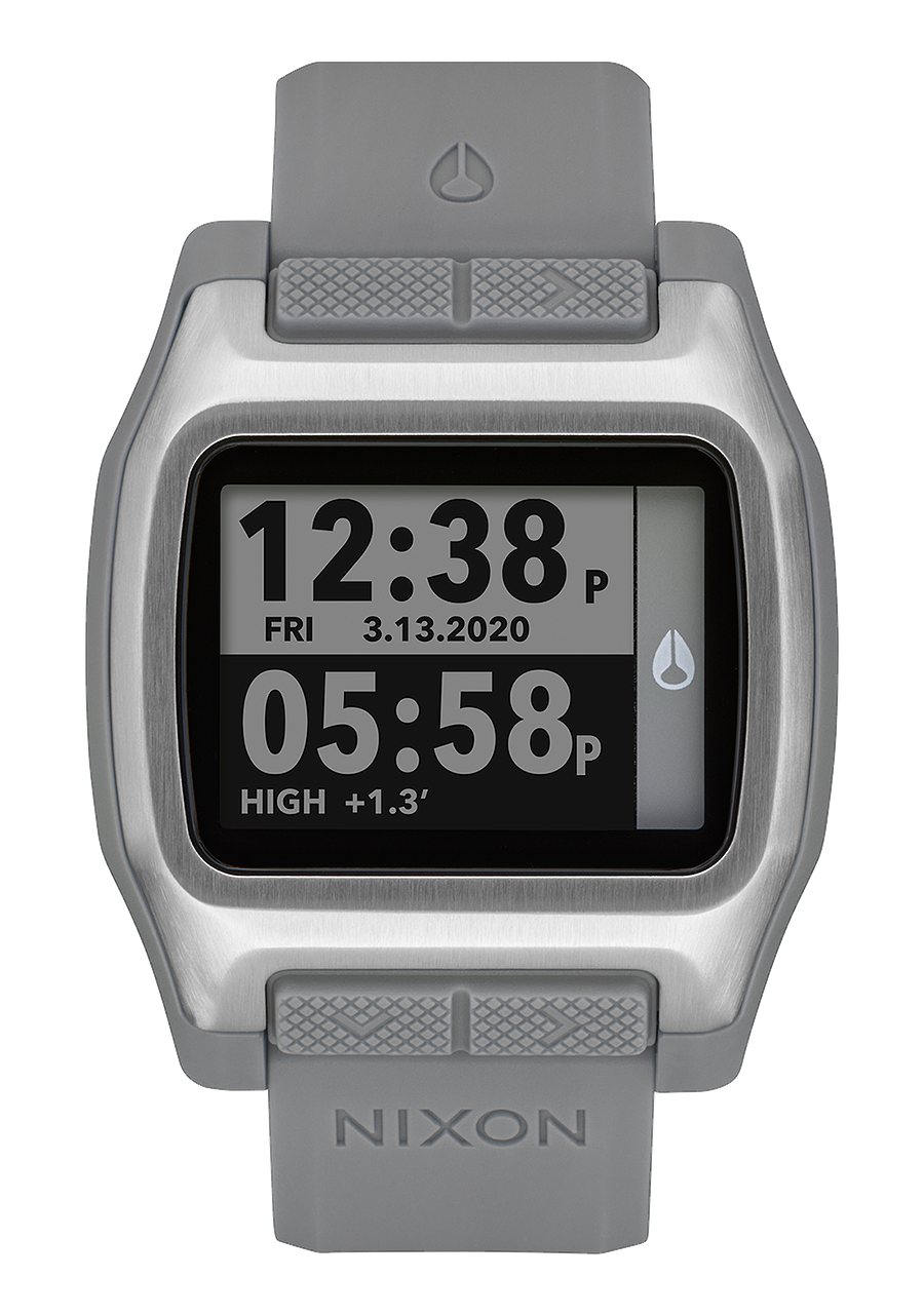 High Tide Watch | Gray | Digital – Nixon US