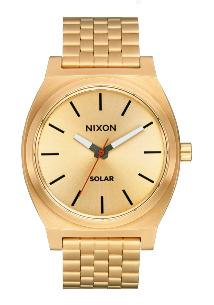 Time Teller Solar Watch | All Gold / Black - Nixon watch