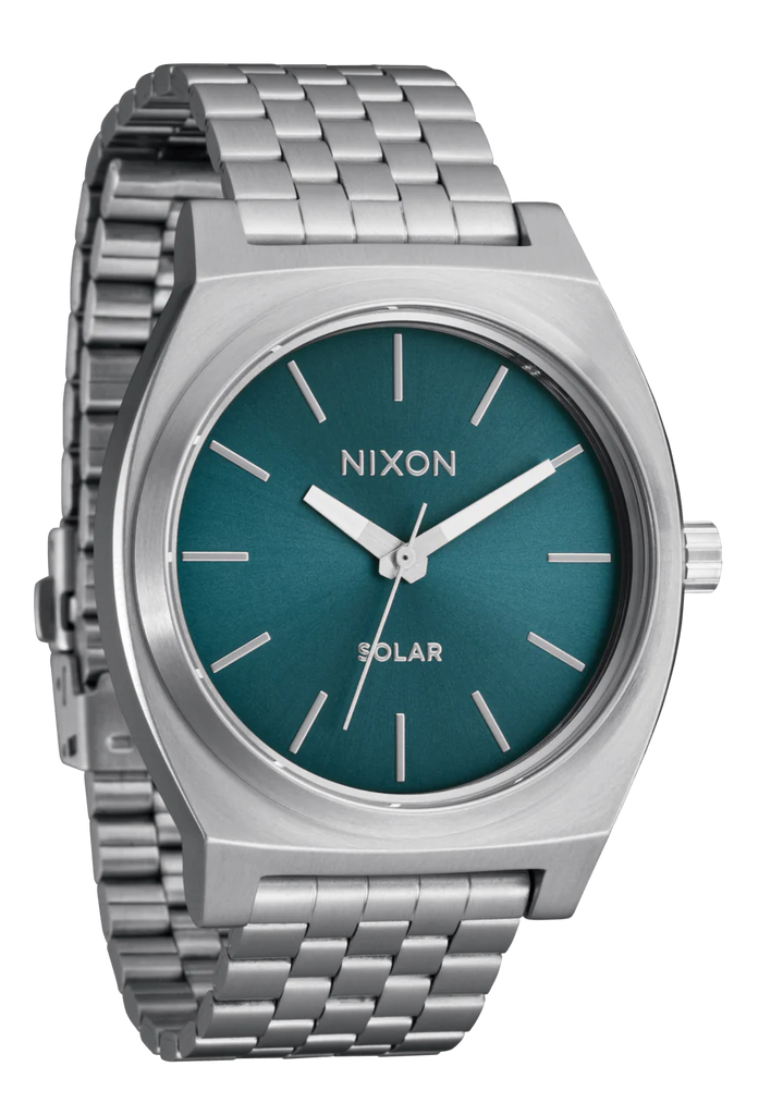 Nixon time sale teller gunmetal