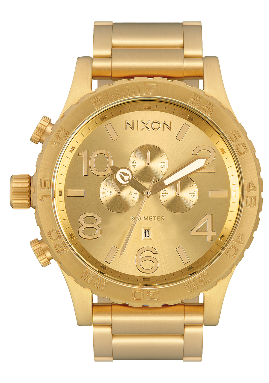 51-30 Chrono Watch | All Gold | Men's Stainless Steel