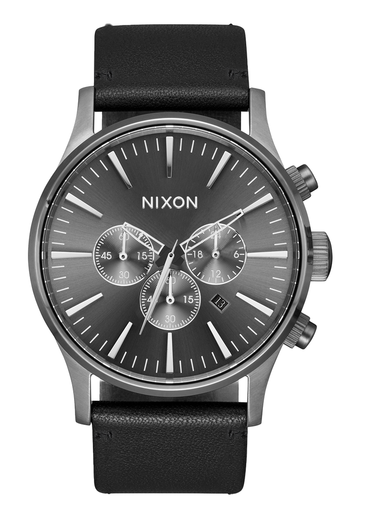 Sentry Chrono Watch | All Gunmetal / Black - Nixon watch