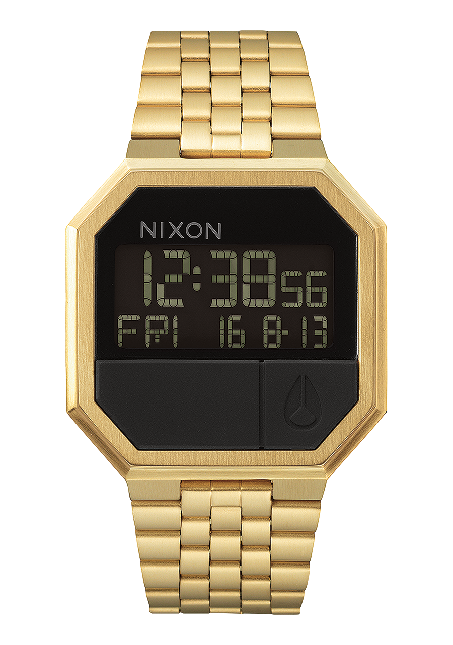 Re Run Watch All Gold Digital Nixon US