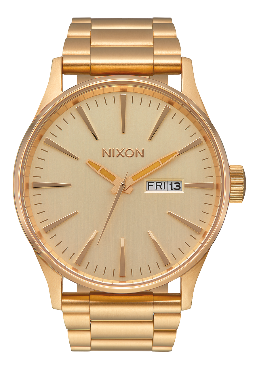 Sentry Stainless Steel Watch | All Gold | Men's Stainless Steel – Nixon US