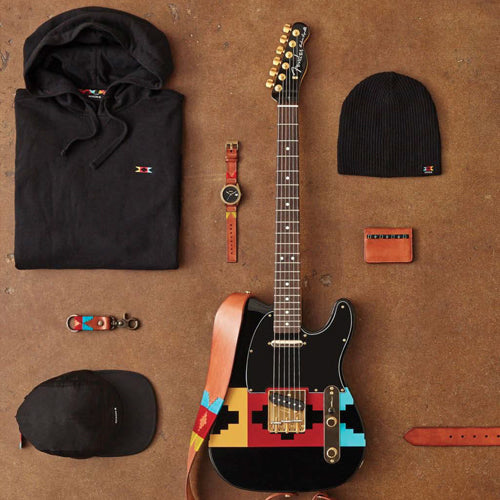 Nixon x Andrew Reynolds Product Collection with Custom Guitar