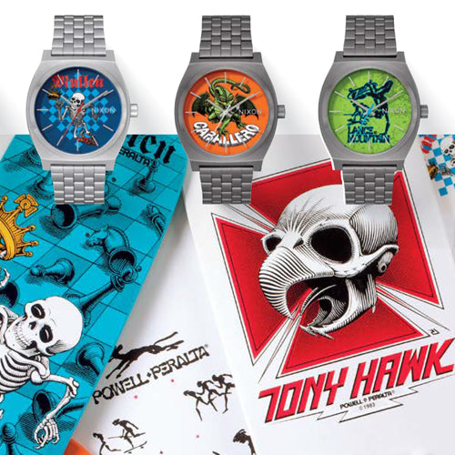 Nixon x Bones Brigade Time Teller Collection of 3 Styles