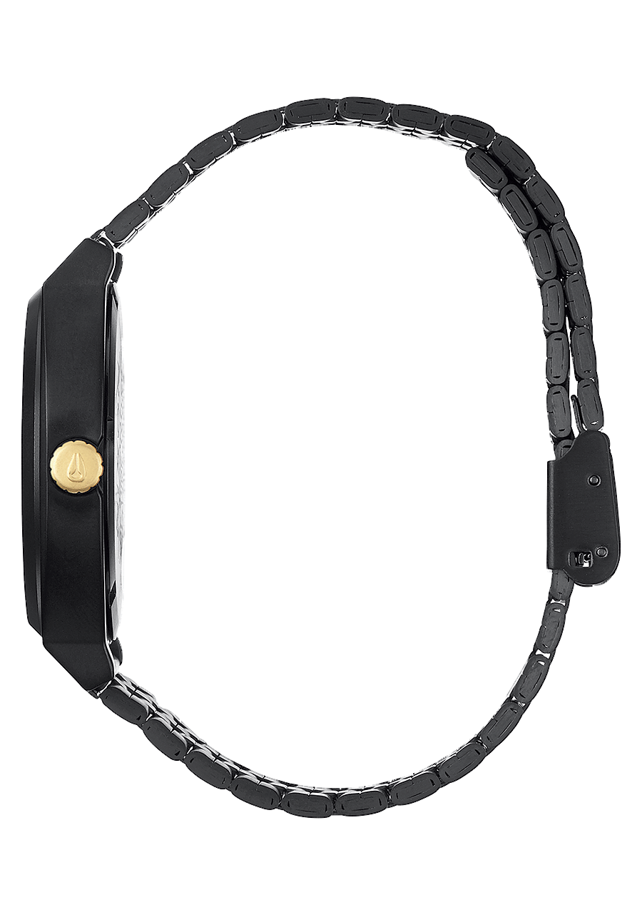 Time Teller Watch | Matte Black / Gold | Unisex – Nixon US