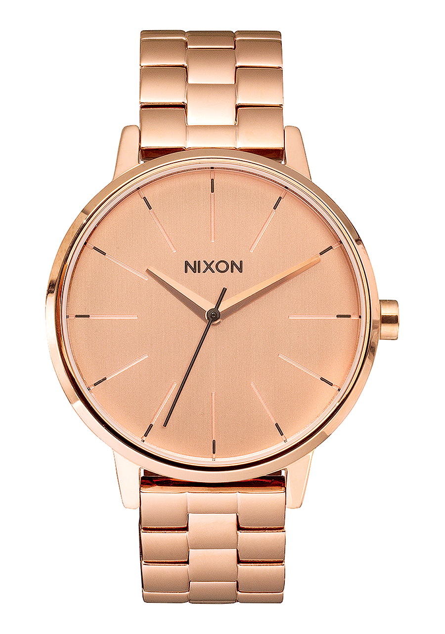 rose gold nixon watches women