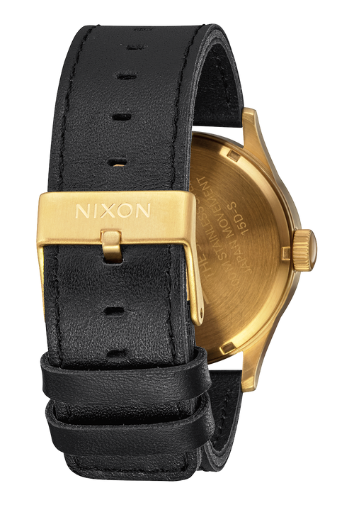 Sentry Leather - Gold / Black