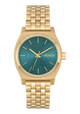 Medium Time Teller - Light Gold / Turquoise