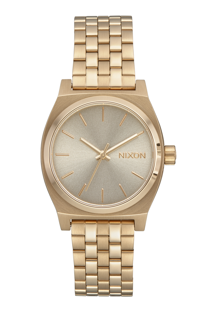 Medium Time Teller Watch | Light Gold / Vintage White | Unisex – Nixon US