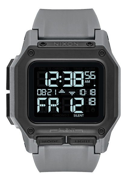 Regulus Watch | All Gunmetal | Digital – Nixon US