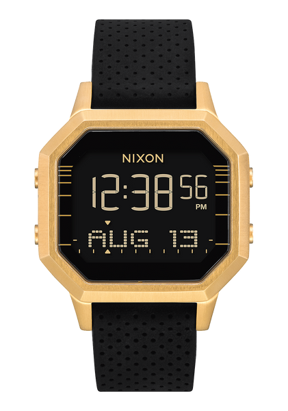 Siren Stainless Steel Watch | Gold / Black LH | Digital – Nixon US