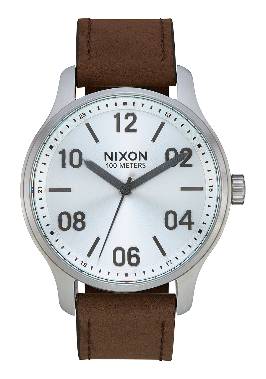 ギフ_包装】 【激安海外men's腕時計】NIXON Patrol Leather 腕時計