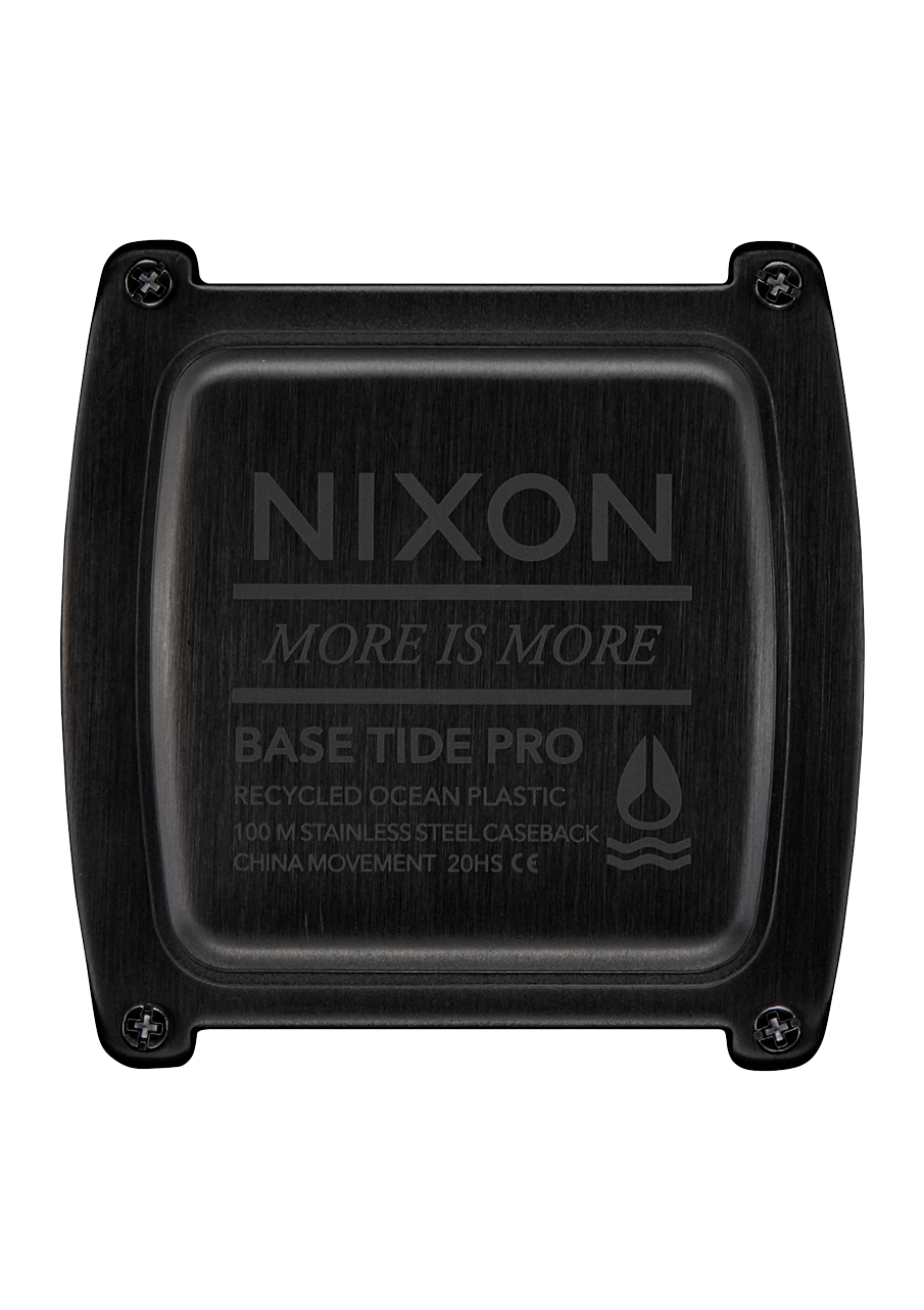 Base Tide Pro Watch | All Black / Blue | Digital – Nixon US