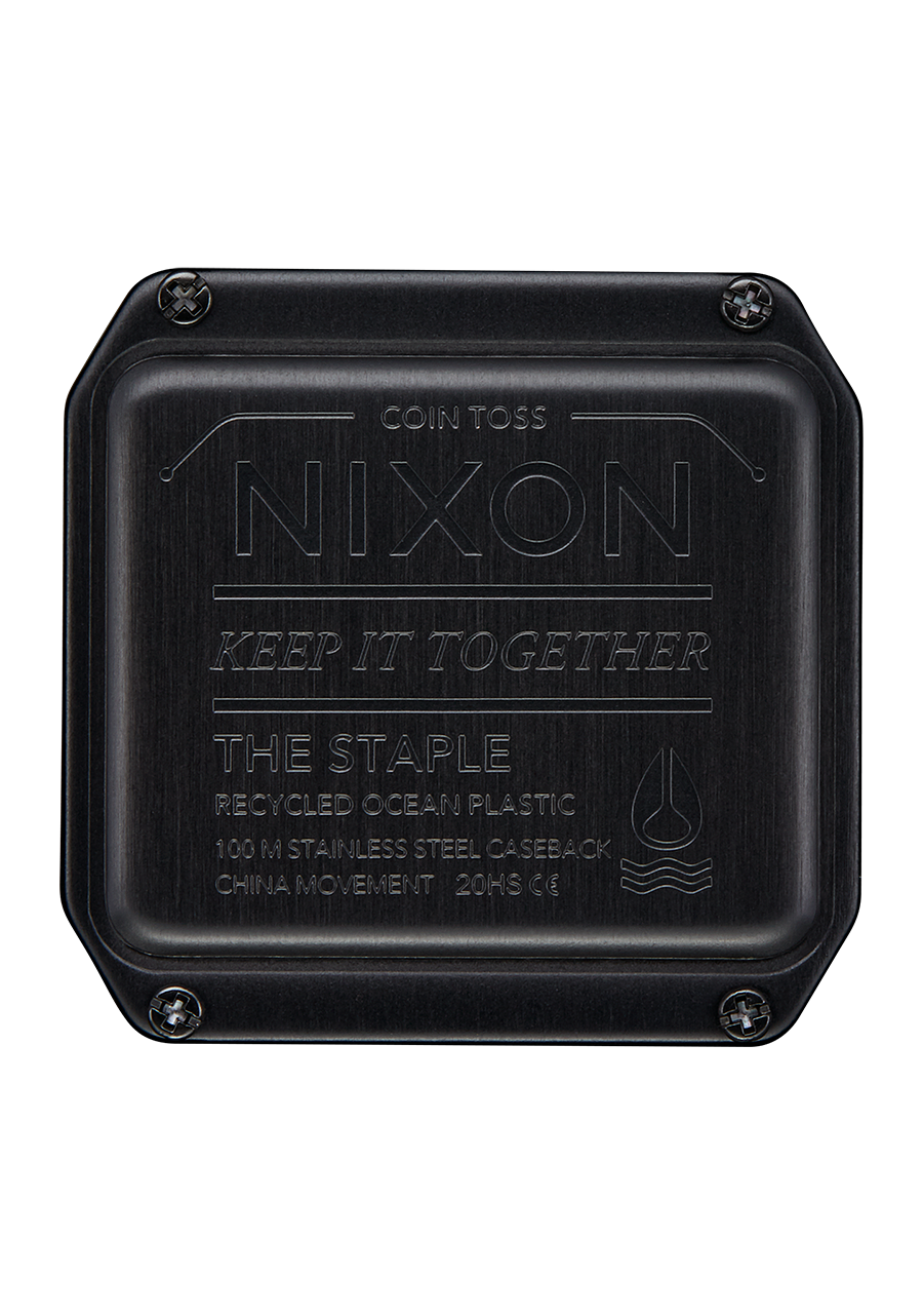 Staple Watch | Black | Low-Profile Thin Digital – Nixon US