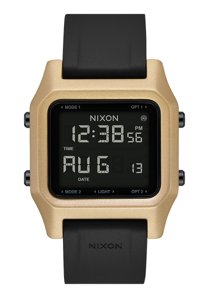 Staple Watch | Black / Gold | Low-Profile Thin Digital – Nixon US