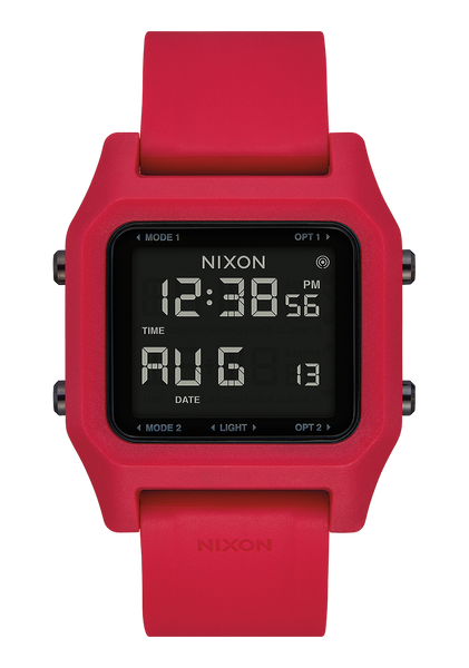 Staple Watch | Red | Low-Profile Thin Digital – Nixon US