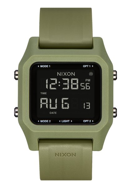Staple Watch | Olive | Low-Profile Thin Digital – Nixon US