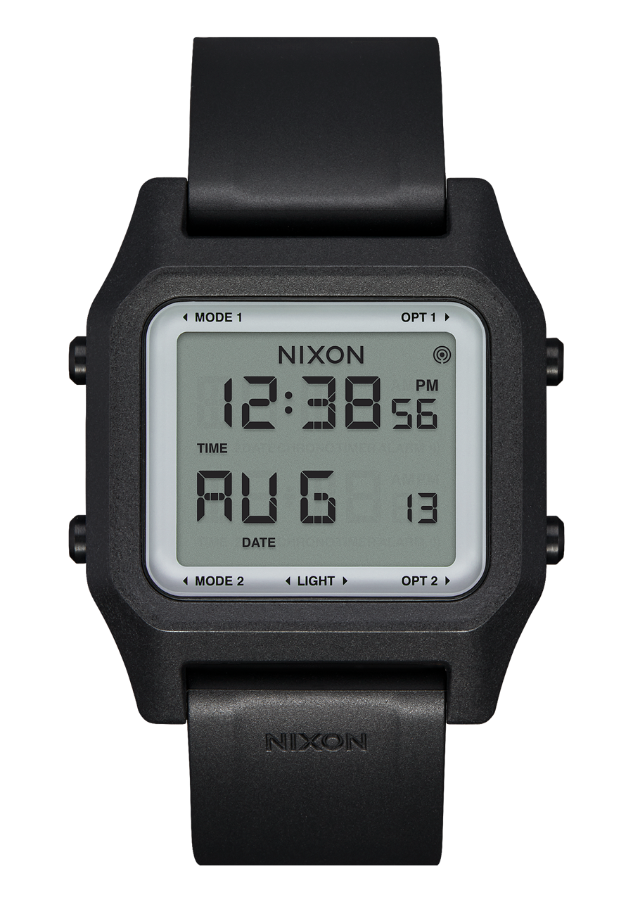 Staple Watch | Black / Positive | Low-Profile Thin Digital – Nixon US