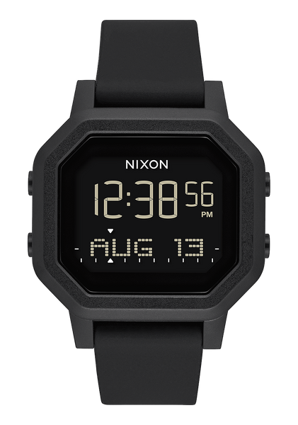 Siren Watch | All Black | Digital – Nixon US