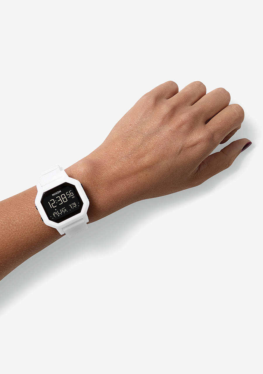 Siren Watch | White | Digital – Nixon US