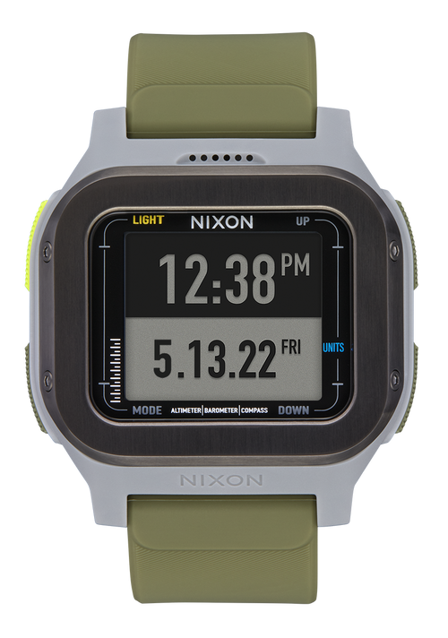 Nixon regulus gunmetal watch sale