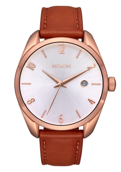 Thalia Leather - Rose Gold / White