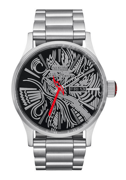 Rolling Stones Primacy Watch | Silver / Black | Automatic – Nixon US