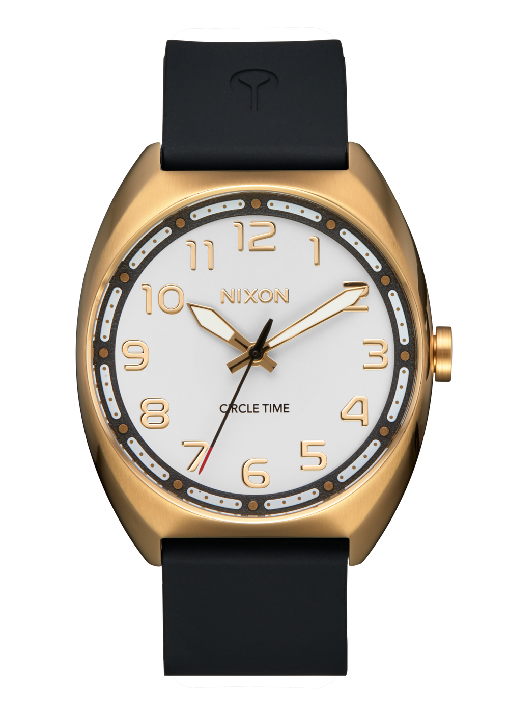 White and shop gold nixon watch