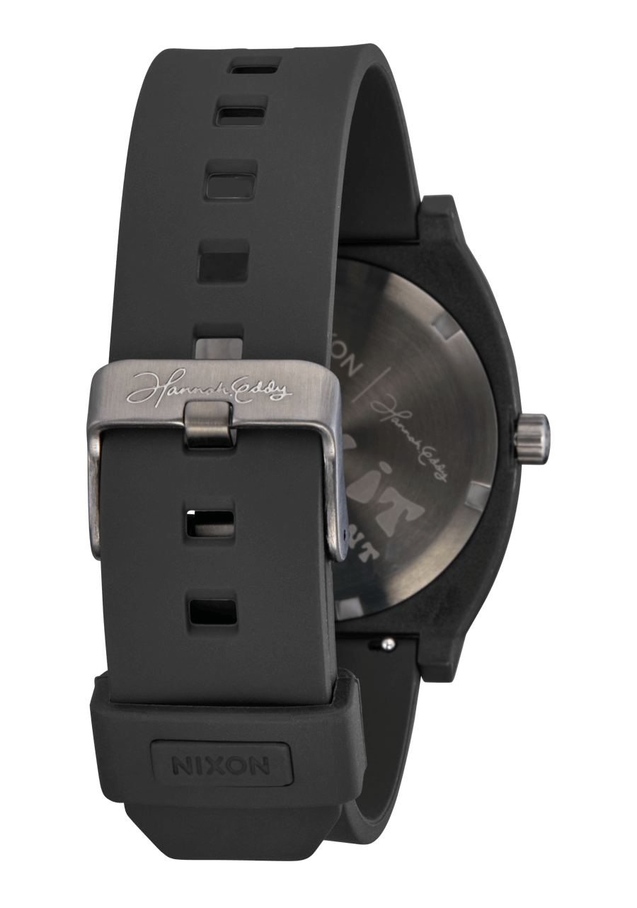 Hannah Eddy Time Teller OPP Watch | Black | Recycled Plastic