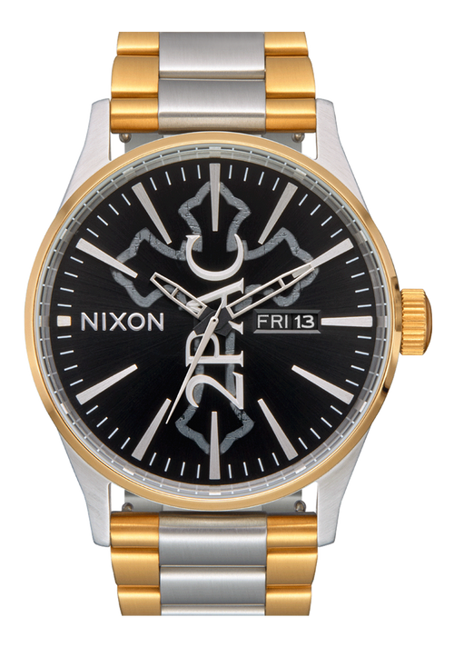 Medium Time Teller Watch | Gold / Green Sunray | Unisex – Nixon US
