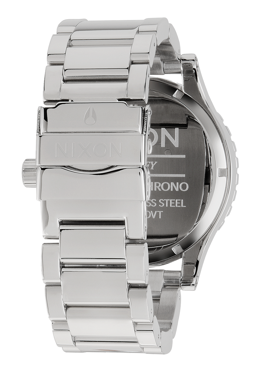 51-30 Chrono Watch | High Polish / White | Men's Stainless Steel