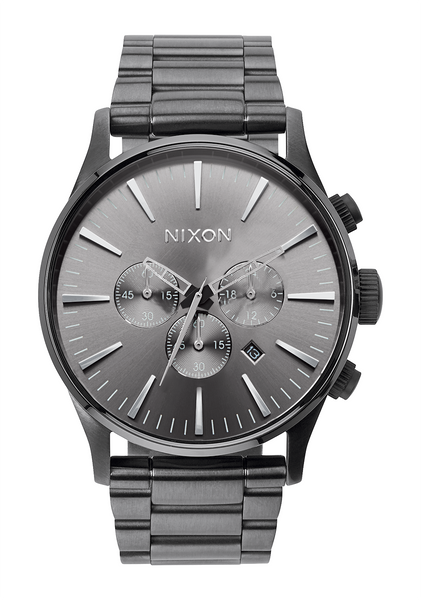 Nixon Time Teller Light Gunmetal & Dusty Blue Analog Watch | CoolSprings  Galleria