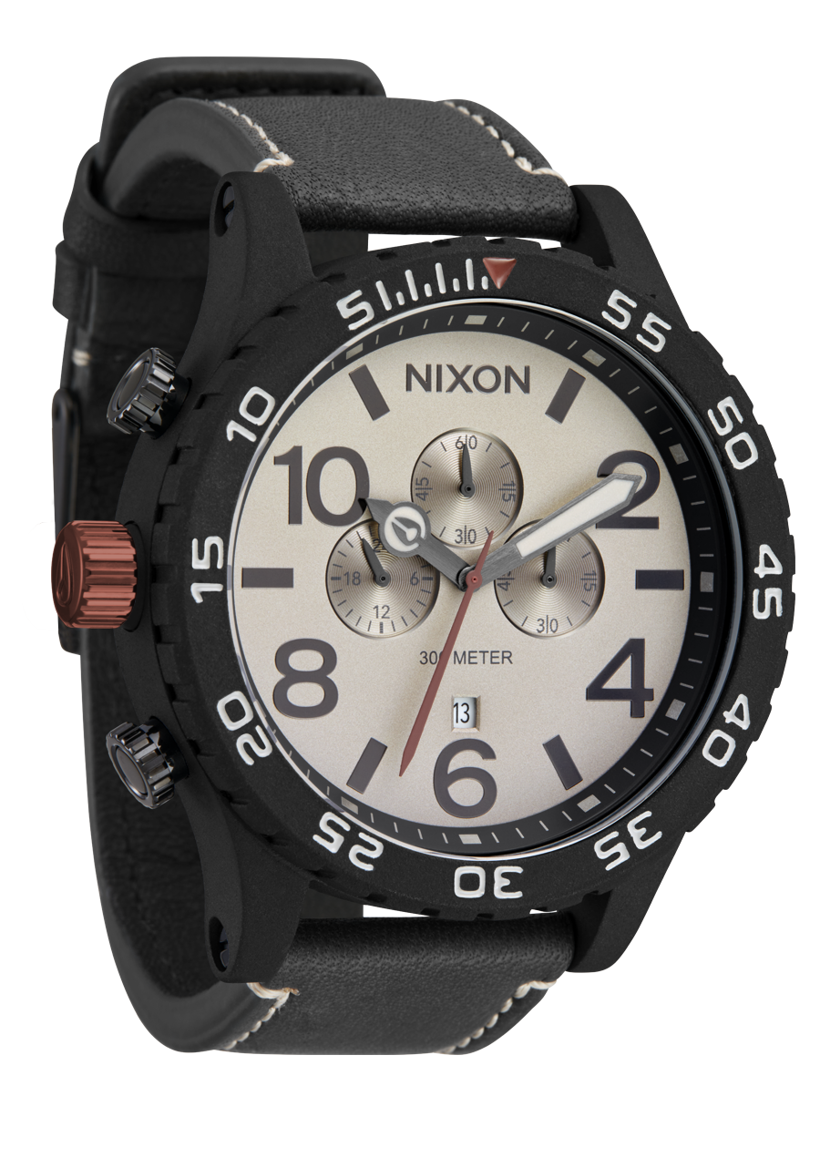 超激得豊富な【2年保証書付】ニクソン 腕時計 A037-580 オールブラック サンライズ 時計