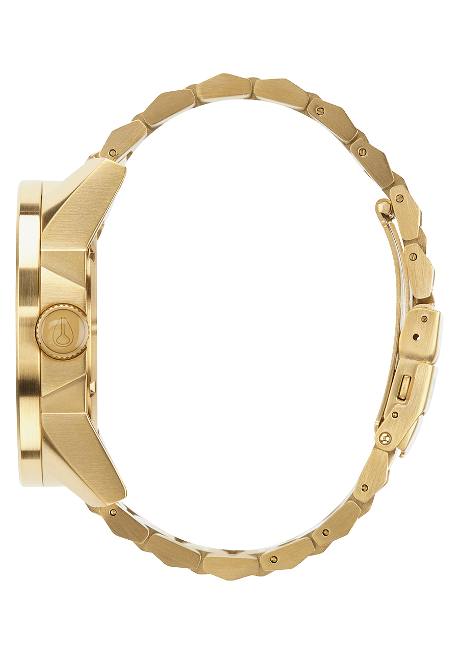 Nixon corporal ss shop all gold watch