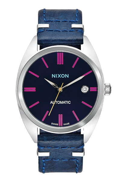 Supremacy Watch | Blue / Magenta | Swiss Made Automatic – Nixon US