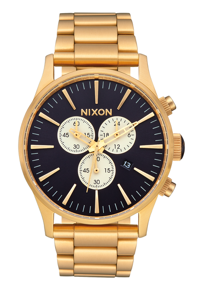 Sentry Chrono - Gold / Indigo View 1