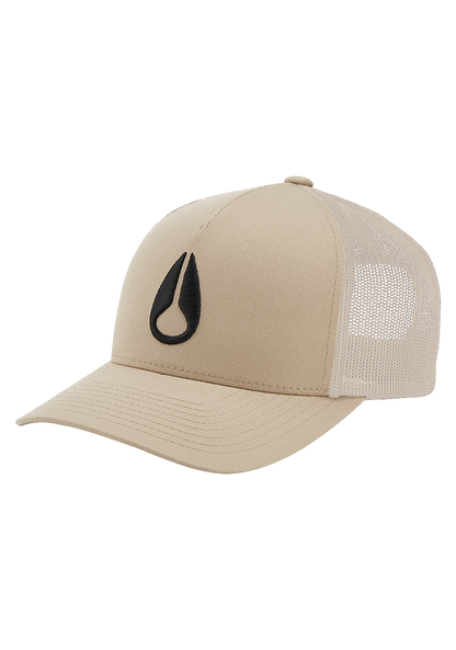 Iconed Trucker Hat - All Khaki / Black View 1