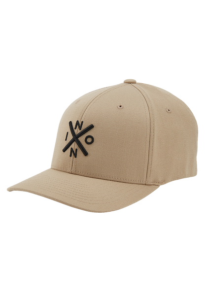 Exchange Flexfit Hat - Khaki / Black View 1