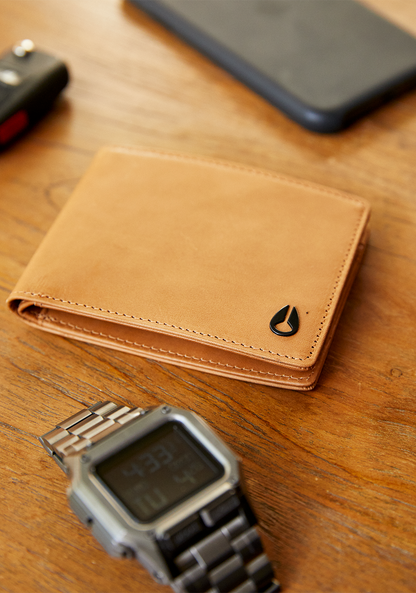 Cape Leather Wallet - Saddle View 3