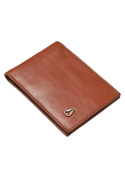 Rico Slim Card Wallet - Saddle View 1