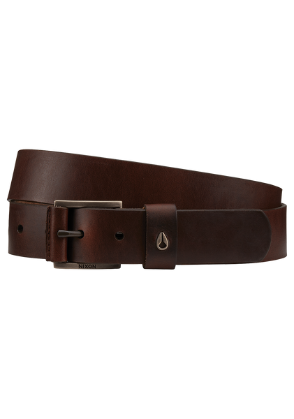 Americana Leather Belt | Dark Brown – Nixon US