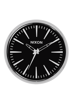 Sentry Wall Clock - Black