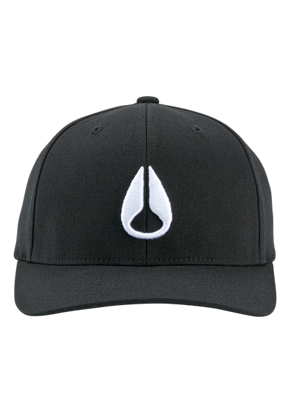 Deep Down Snapback - Black / White View 3